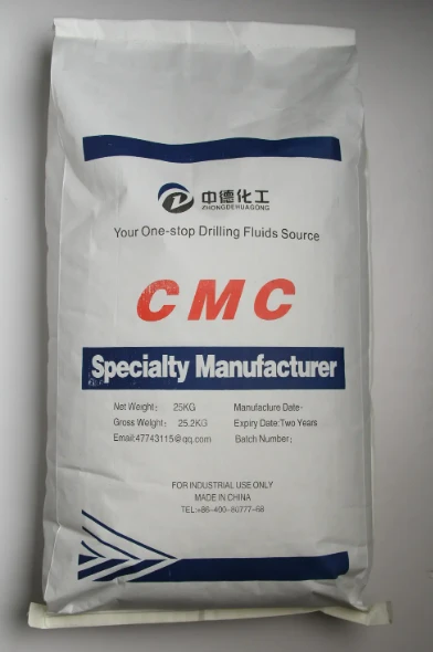 Carboxymethylcellulose rau Roj Drilling